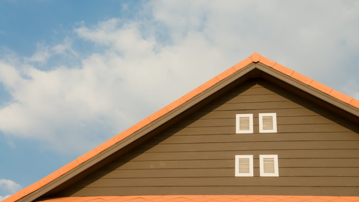  A home’s roof 